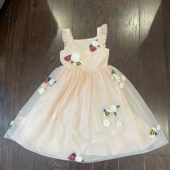 Mini Boden Tulle Peach 000000000000000000